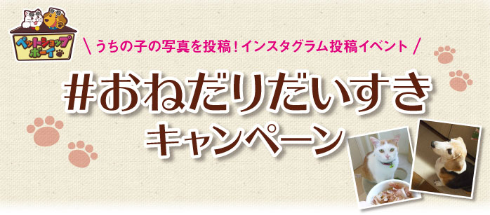 ＃おねだりだいすきキャンペーン