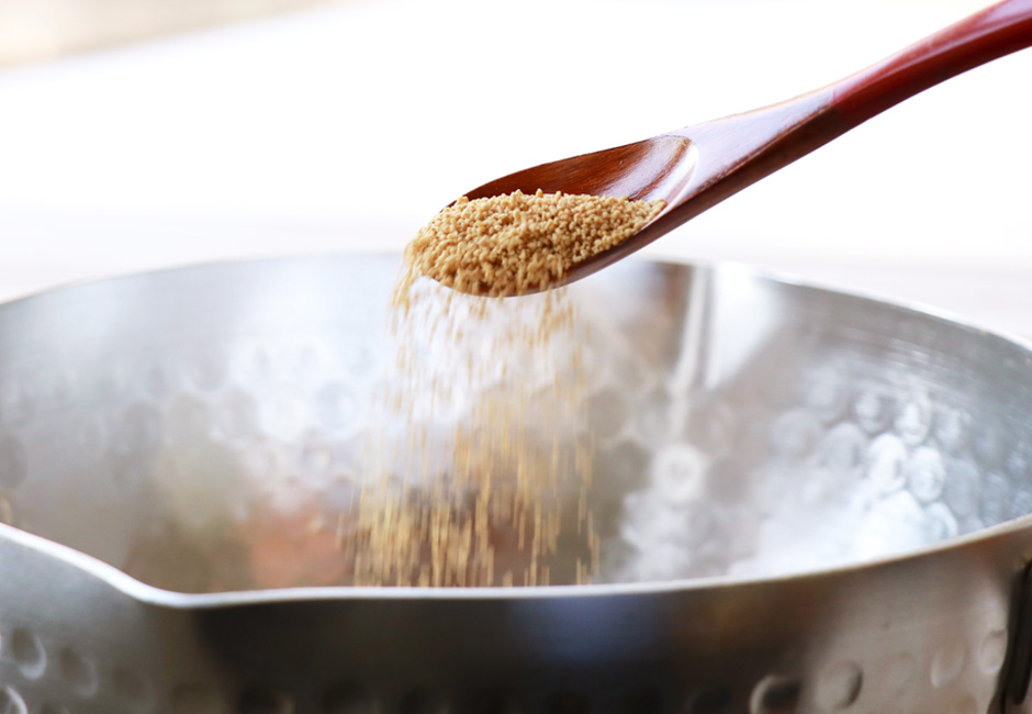 「新鰹だしの素」使用量の目安